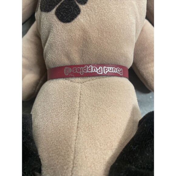 Vintage 1985 Tonka Pound Puppies Puppy Tan Brown Spots Plush 19" Large - Picture 3 of 9